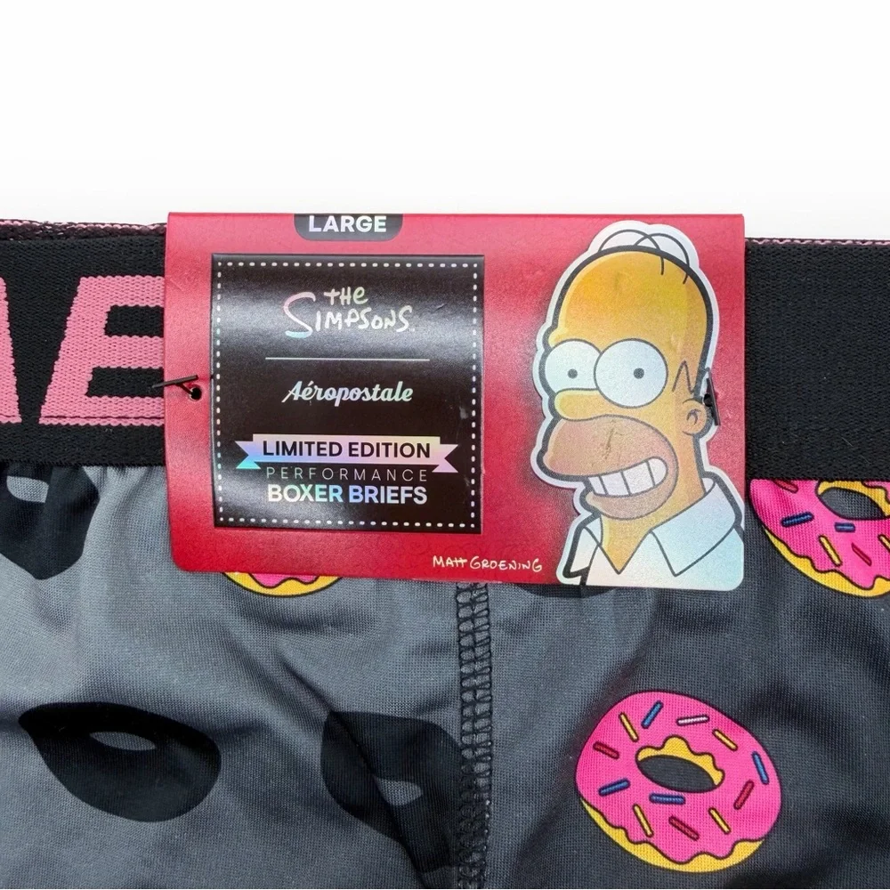 The Simpsons Boxer Briefs Mens Size Large Underwear